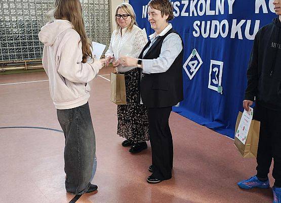 Grafika 13: Nasi uczniowie wspaniale reprezentowali naszą szkołę w tegorocznym Międzyszkolnym Konkursie Sudoku
