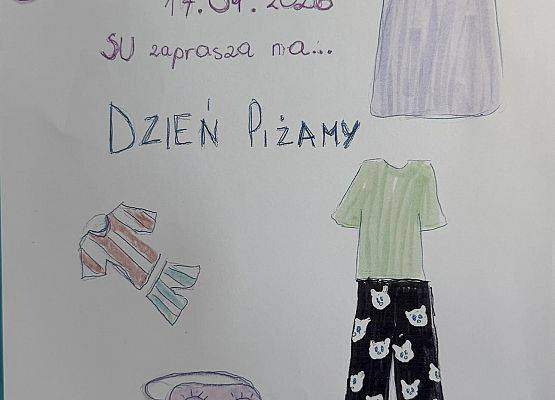 Grafika 2: W piątek, 17 kwietnia, ogłaszamy Dzień Piżamy