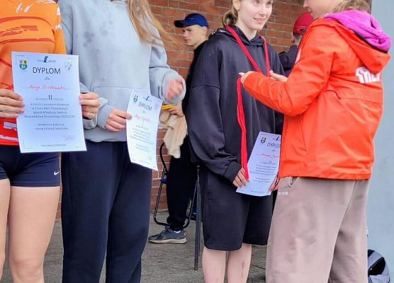 Grafika 7: Grad medali w powiatowych zawodach lekkoatletycznych w Lęborku