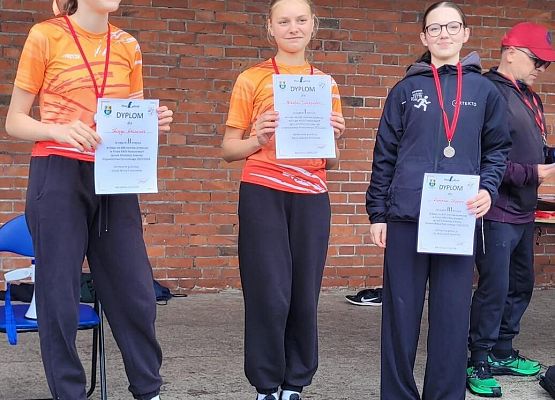 Grafika 8: Grad medali w powiatowych zawodach lekkoatletycznych w Lęborku