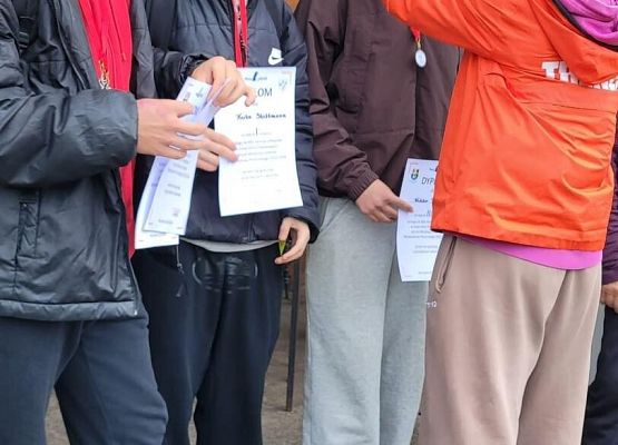 Grafika 11: Grad medali w powiatowych zawodach lekkoatletycznych w Lęborku