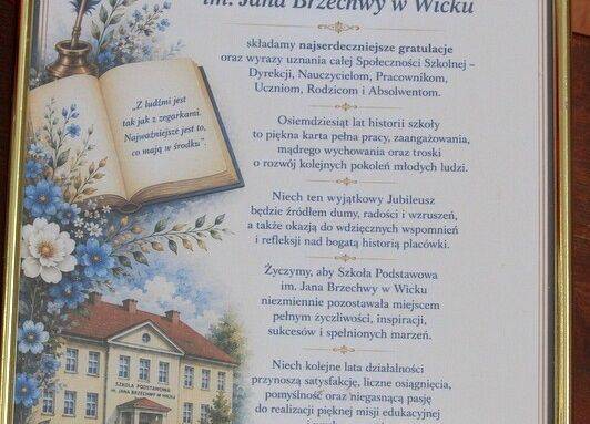 Grafika 111: 1. Fotorelacja z uroczystych obchodów 80-lecia szkoły w Wicku, cz. I