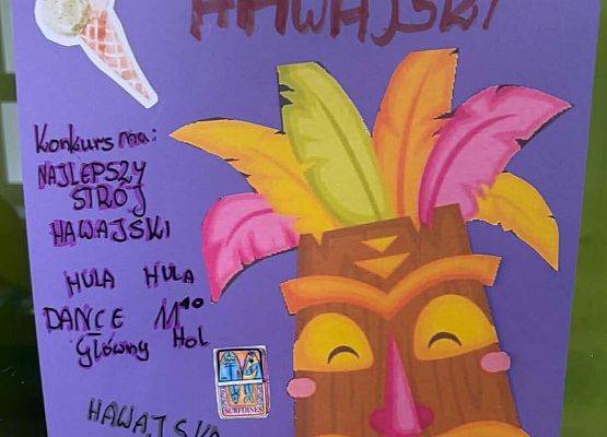 Grafika 5: Klasa VIb zaprasza na Dzień Hawajski 15 czerwca 2026!