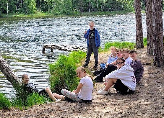 Grafika 9: Wycieczka rowerowa VIb nad Jezioro Czarne
