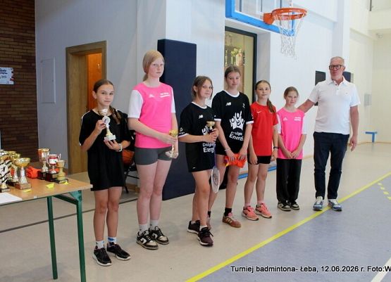 Grafika 22: Sukcesy naszych badmintonistów w Międzyszkolnym Turnieju w Łebie