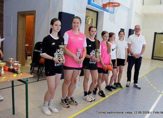 Grafika 25: Sukcesy naszych badmintonistów w Międzyszkolnym Turnieju w Łebie