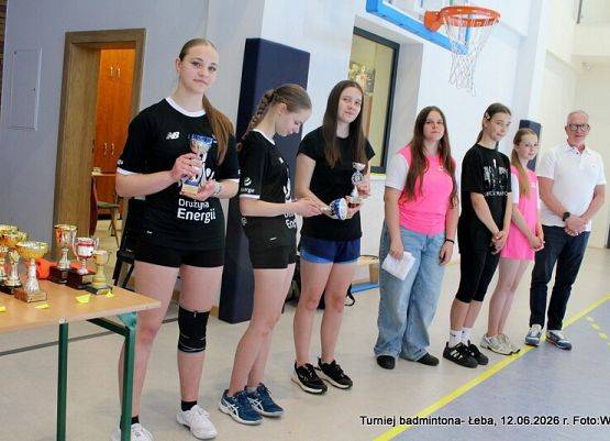 Grafika 29: Sukcesy naszych badmintonistów w Międzyszkolnym Turnieju w Łebie