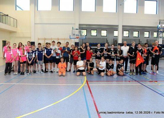 Grafika 36: Sukcesy naszych badmintonistów w Międzyszkolnym Turnieju w Łebie