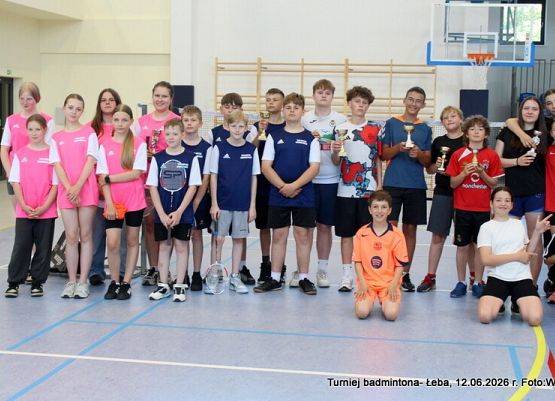 Grafika 37: Sukcesy naszych badmintonistów w Międzyszkolnym Turnieju w Łebie