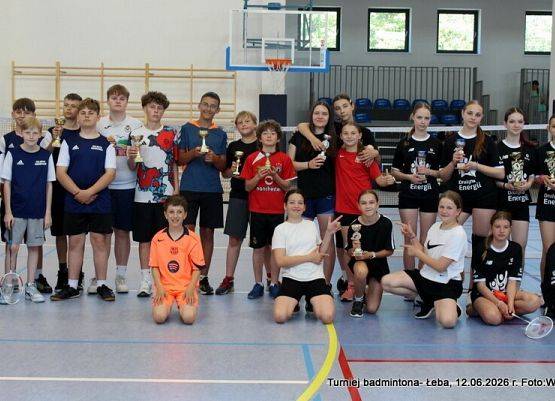 Grafika 38: Sukcesy naszych badmintonistów w Międzyszkolnym Turnieju w Łebie