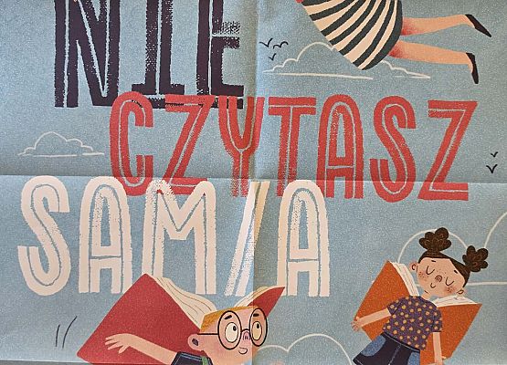 Grafika 51: Zajęcia czytelnicze dla pierwszaków i uroczyste pasowanie na czytelnika Biblioteki Szkolnej w Wicku